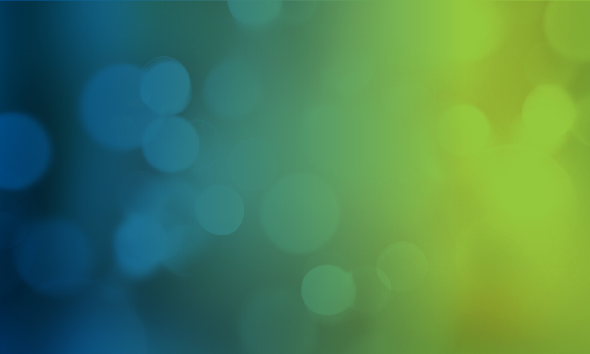 Wellbridge Blue & green bubble background