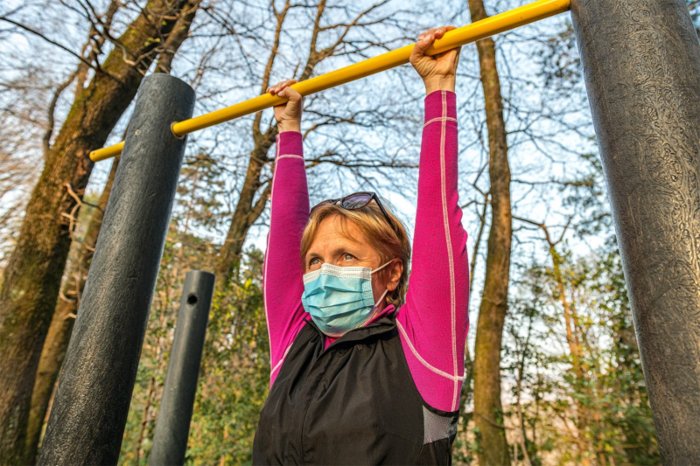 Healthy lifestyle concept with exercise and immunity theme at Wellbridge
