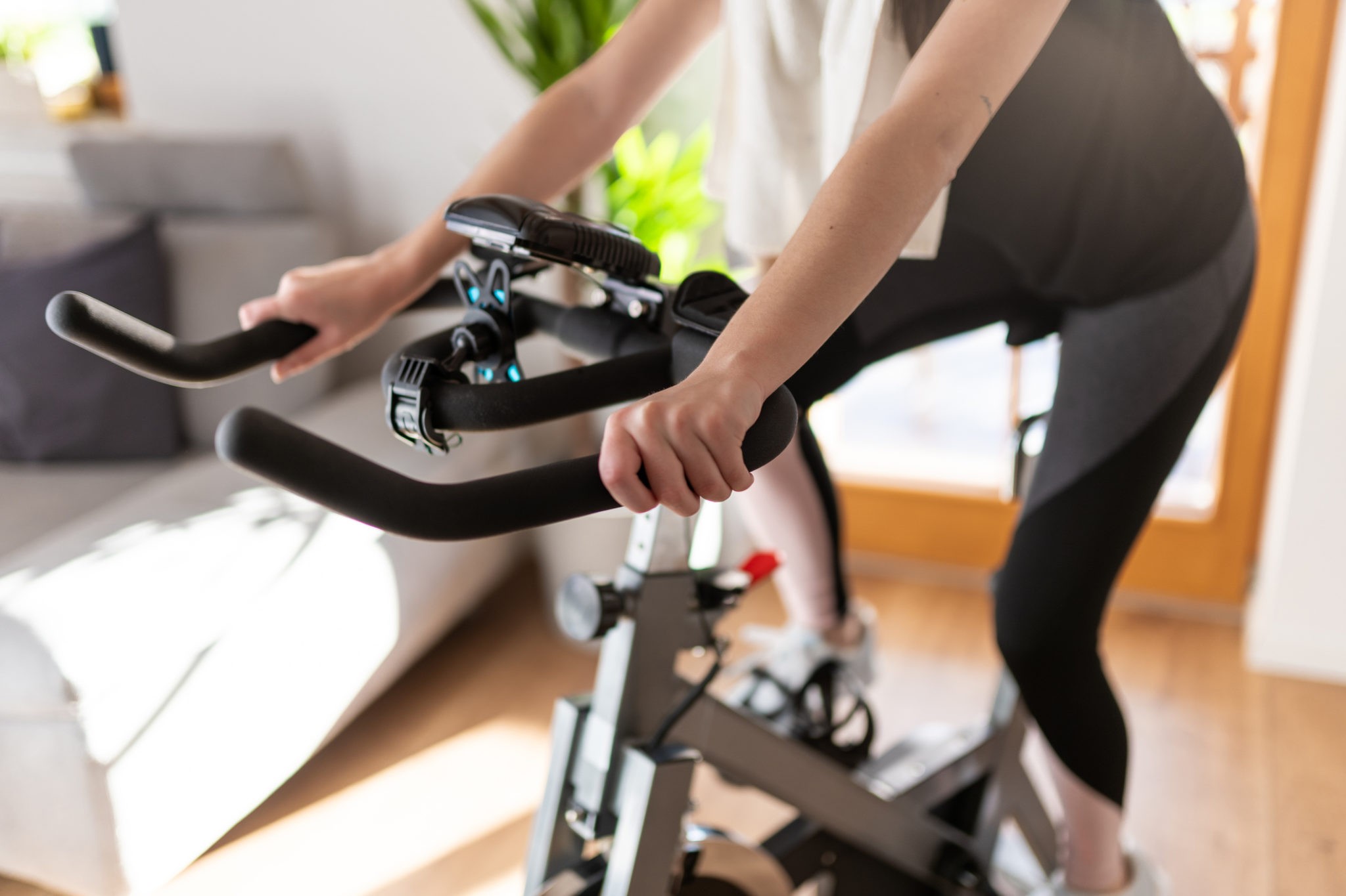 Women doing cycling, CO