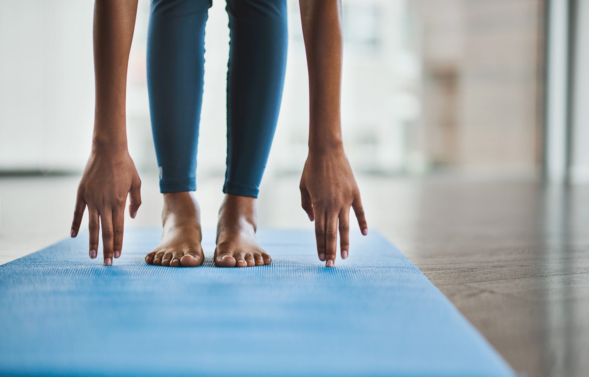 Women doing stretches, CO