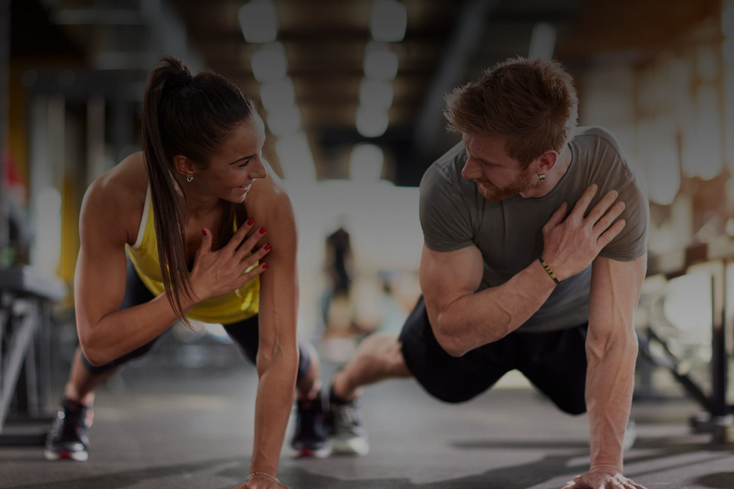 Man and Woman Training