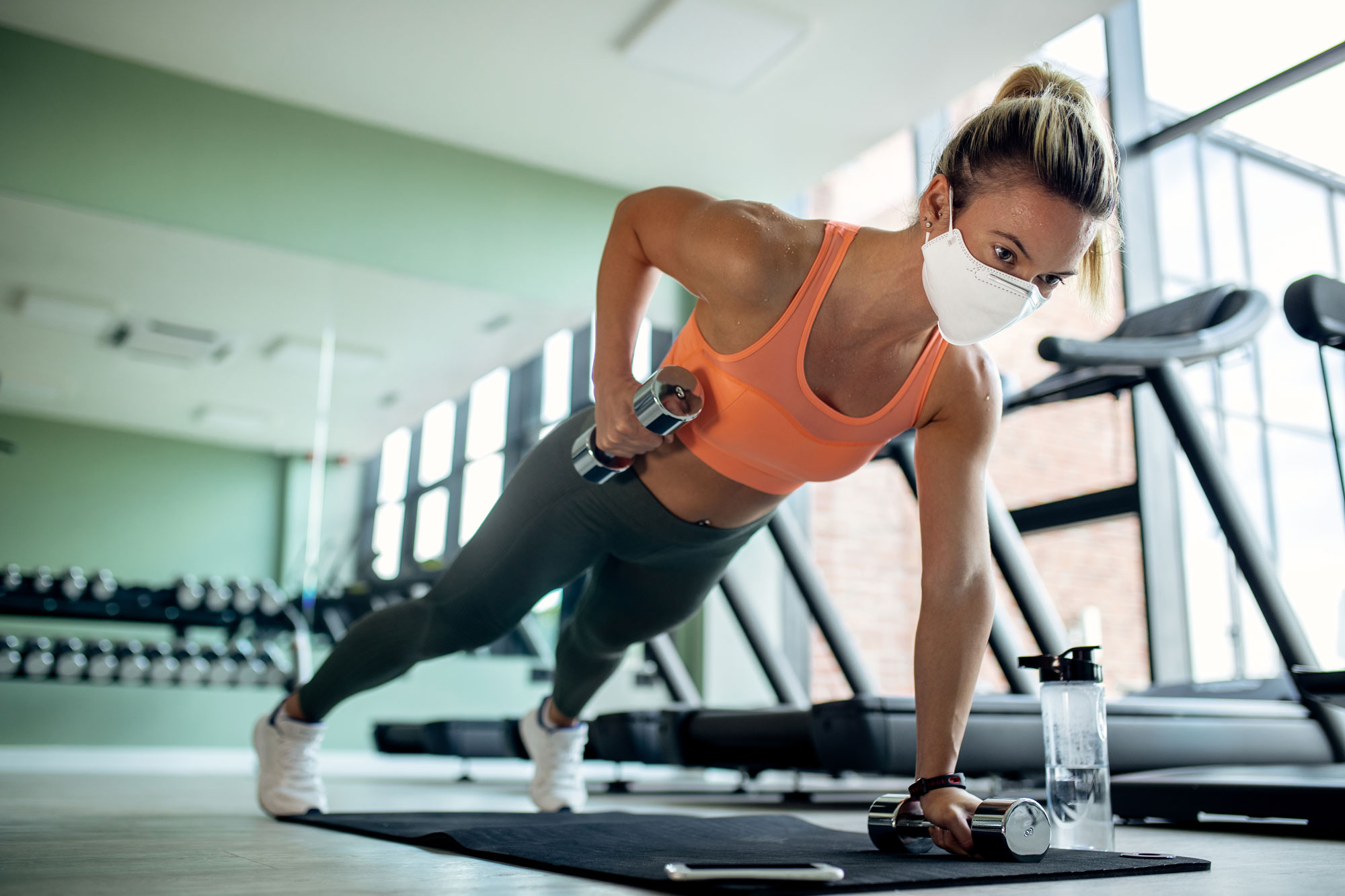 pushing with weights