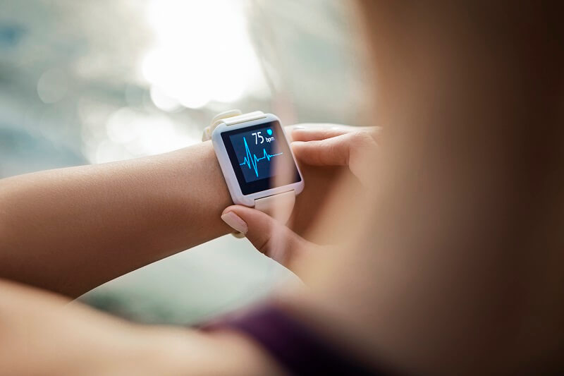 monitoring heart rate while exercising