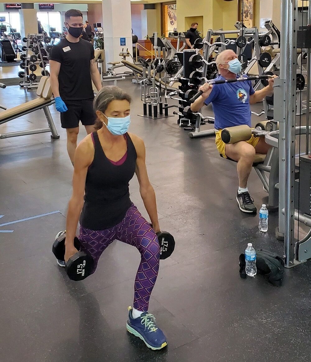 personal trainer during covid