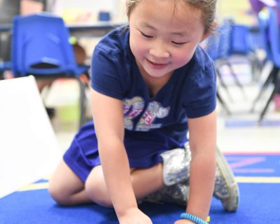 Little Girl Playing During Daycare | Colorado Athletic Club - Monaco
