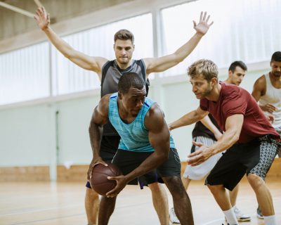 Pickup Basketball Game at Colorado Athletic Club - Flatirons