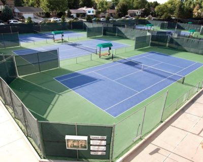 outdoor tennis courts